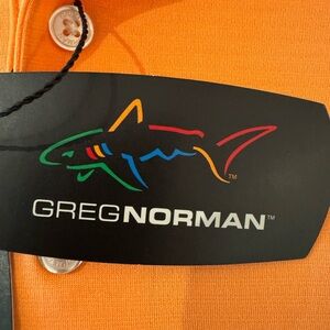 Greg Norman Orange Polo Shirt